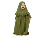 Baby girl abaya,Malaysian style, Premium dubai cherry cloth, Two to ten years.. 