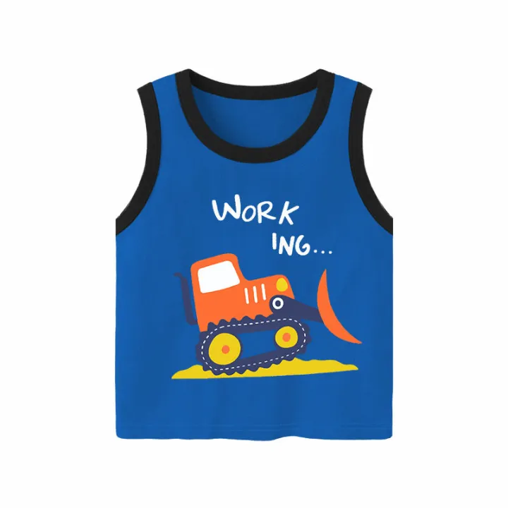 Children's%20Vest%20Summer%20Pure%20Cotton%20Sleeveless%20Waistcoat%20Boy%20Little%20Child%20Baby%20Baby%20Thin%20Breathable%20Little%20Children's%20Clothing%20Summer%20-%20Image%203