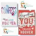 Colleen Hoover 2 Books Collection Set ( Regretting you , Confess ). 