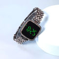 Luxury Stylish Touch Screen Diamond Watch For Ladies. 