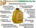 FOREVER ALOE VERA GEL 1 LITER DRINKS. 