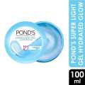 POND'S Super Light Gel 100ml Hydrated Glow With Hyaluronic Acid & Vitamin E ● Made in India quality 2025. 