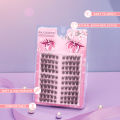 ANJOSIRMA 10 Rows DIY Eyelash Extension Set Natural Soft Cluster False Eyelashes C/D Curl Anime eyelashes beauty eye lashes.