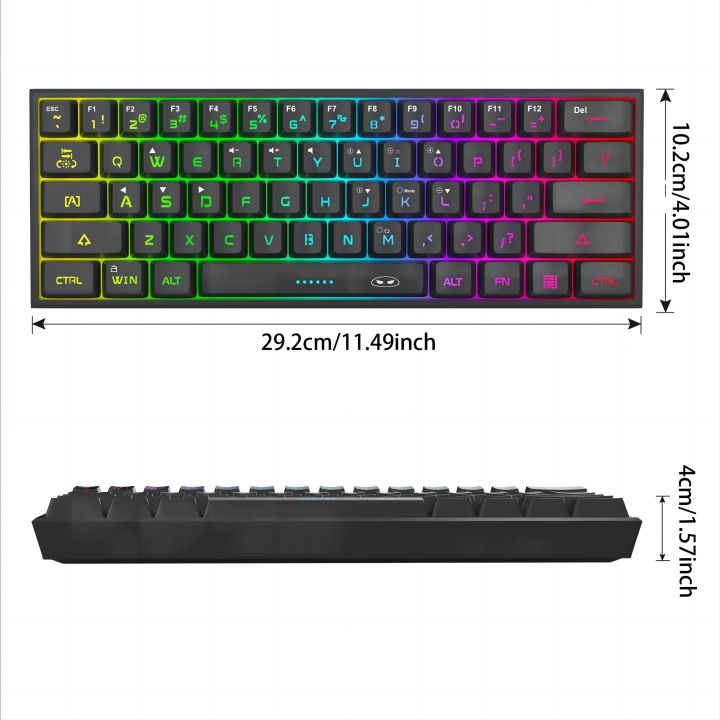 MageGee%20TS92%20Wireless%2060%25%20Gaming%20Keyboard,%20Compact%2061%20Keys%20Rechargeable%20RGB%20Backlit%20Office%20Keyboard%20-%20Image%202