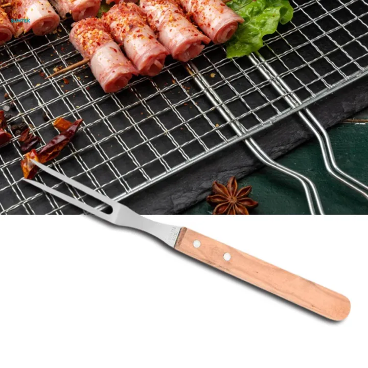 Stainless%20Steel%20Meat%20Fork%20with%20Wood%20Handle,%20Cooking%20Fork%20BBQ%20Fork,%20Grill%20Fork,%20Steak%20Fork%20for%20Kitchen%20Barbecue%20Serving%20Cooking%20Grilling%20Roasting%20-%20Image%204