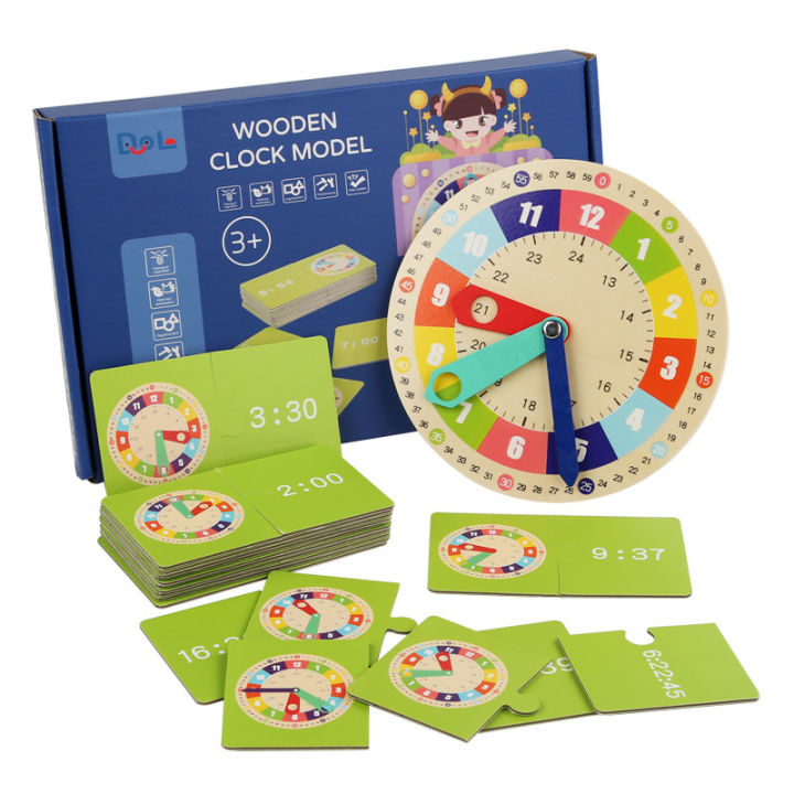 Clock%20Model%20Mathematics%20Kindergarten%20Primary%20School%20Clock%20Teaching%20Aids%20Children's%20Year%2012%20Grade%20Time%20Cognitive%20Learning%20Device%20Toy%20-%20Image%205