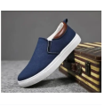 Stylish Black and Blue Color Winter Canvas Sneakers for Men. Premium Quality Lofer men.