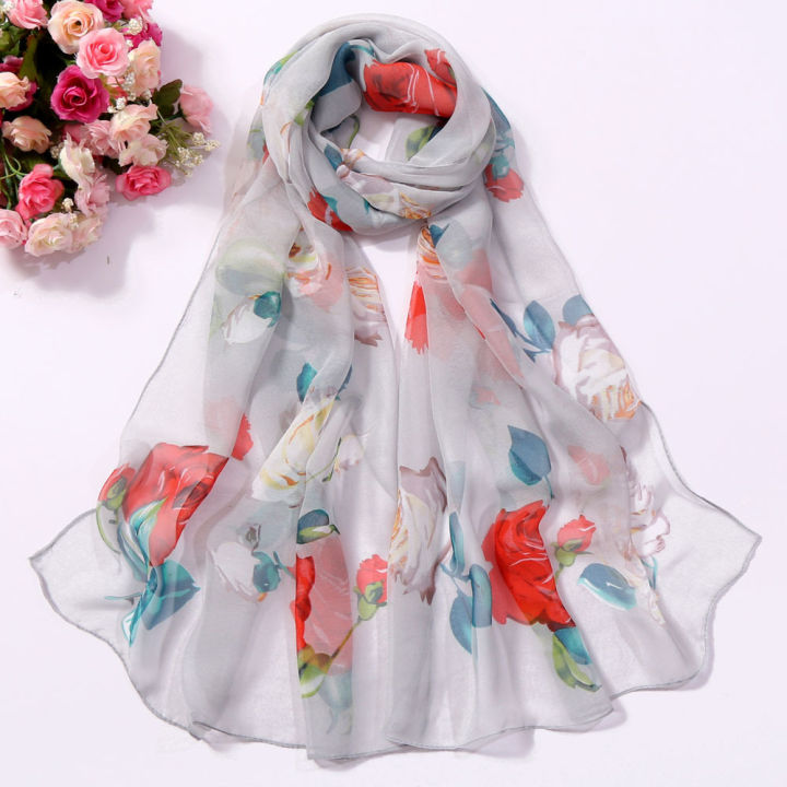 Summer%20sunscreen%20silk%20scarf,%20seaside%20beach%20scarf,%20wholesale%20long%20ladies%20silk%20scarf,%20Korean%20version%20thin%20silk%20scarf,%20scarf,%20big%20rose%20-%20Image%202