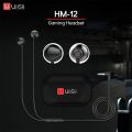UiiSii HM12 Wired Earphone 10mm Hi-Res audio drivers And high Bass, crystal clear sound in-earphones  with 3.5mm jack. 
