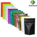 Zipper Coffee Packaging Storage Heat Sealing Stand Up Zip Lock Pouches Eco Aluminum Foil Mylar Gift Organizer Bags. 