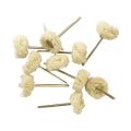10pcs Dental Teeth Polisher Wool Cotton Material Polishing Wheel Prophy Brush Polishers for low speed straight handpiece 2.35mm.