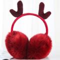 Warm Deer Antlers Earmuffs Women Headphones Ear Protection New Earmuffs Christmas Ear Muffs Winter Earmuffs.