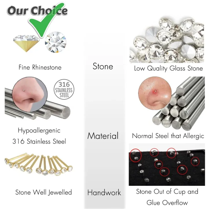 10Pcs%20Nose%20Rings%20Set%20for%20Women%20with%20Crystal%20Rhinestone%20Nostril%20Stud%20Piercings%20Jewelry%20Surgical%20Stainless%20Steel%200.8/1.0mm%2018/20g%20-%20Image%203