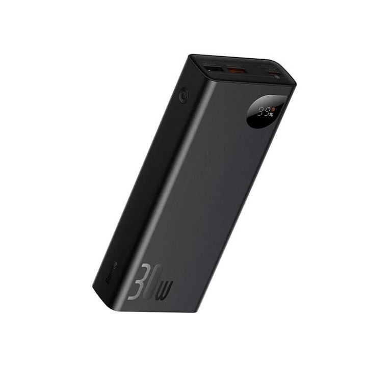 Baseus%20Adaman%20Metal%2030W%2020000mAh%20Digital%20Display%20Quick%20Charge%20Power%20Bank%20Plus%20Type-C%20To%20Type-C%20PD%2050cm%20Cable%20-%20Image%203
