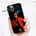 Weekend XO Mobile Cell Phone Case for iPhone 15 14 13 12 11 XS X 8 7 6 Plus Mini Pro Max SE 2022 Black Soft Phone Cover Funda. 