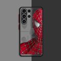 Matte Marvel Spider Man Venom Back Cover Phone Case for Samsung Galaxy S23 Ultra S20 FE S22 S24 Plus S21 S23 FE S10 Plus S9. 