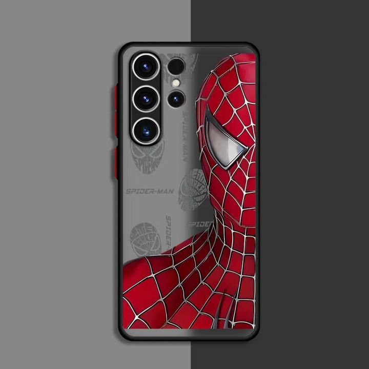 Matte%20Marvel%20Spider%20Man%20Venom%20Back%20Cover%20Phone%20Case%20for%20Samsung%20Galaxy%20S23%20Ultra%20S20%20FE%20S22%20S24%20Plus%20S21%20S23%20FE%20S10%20Plus%20S9%20-%20Image%202