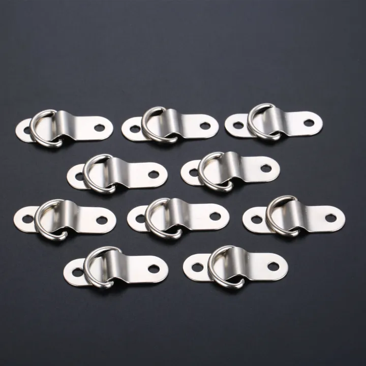 10Pcs%20Boat%20Trailers%20D%20Ring%20Durable%20Tie%20Down%20Hook%20Rope%20Cleat%20Load%20Anchor%20Metal%20Flat%20Seamless%20D%20Ring%20D%20Button%20Half%20Round%20Buckle%20-%20Image%204