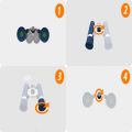 HD Portable Powerful Binoculars Long Range Telescope Jumelles Mini Folding FMC Optics for Hunting Sports Outdoor Camping Travel.