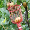 Outdoor Deep Basket Garden Tools Fruit Picker Head Metal Fruit Picking Tools Fruits Catcher Harvest Picking. 