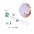 10-50PC 14G Pregnancy Belly Button Rings Flexible Bioplast Sport Maternity Belly Navel Retainer Industrial Earring Body Piercing. 