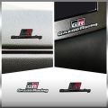 3D Aluminum Car Styling GR Sport/GR Gazoo Racing Emblem Auto Body Trunk Sticker For Toyota C-HR RAV4 YARiS Prius Harrier Corolla.
