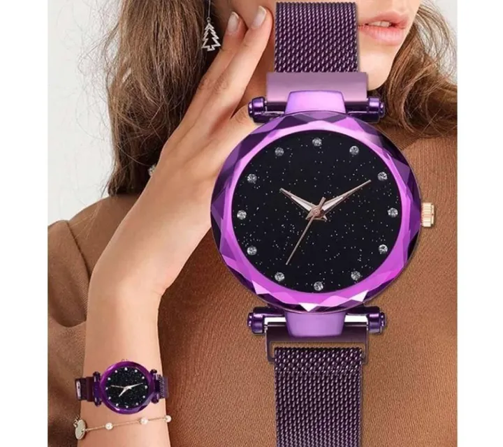 Dior%20high%20quality%20magnet%20Analog%20Watch%20For%20Women%20-%20Purple%20-%20Image%206