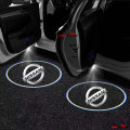 Car Door Shadow Wireless Logo Projection Light Automatic On Off 1 Pair (2 Piece).