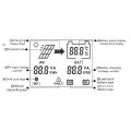 LCD BM3072 300W MPPT Solar Charge Controller Battery Charger. 