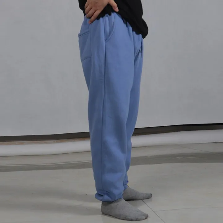 Pants%20Men's%20Trousers%20Winter%20Jogging%20Sweatpants%20Joggers%20Women%20Fleece%20Brown%20Cotton%20Black%20Plain%20Casual%20Fashion%202022%20-%20Image%206