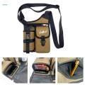 Crossbody Bag Zipper Trendy Women Men Cross Body Outdoor Shoulder Bag for Backpacking. 