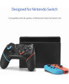 Switch Controller Wireless Gamepad, Wireless Controller for N-SL Controller Model SW001 USB Charger Bluetooth for Switch Console Support Gyro Axis Turbo and Dual Vibration. 