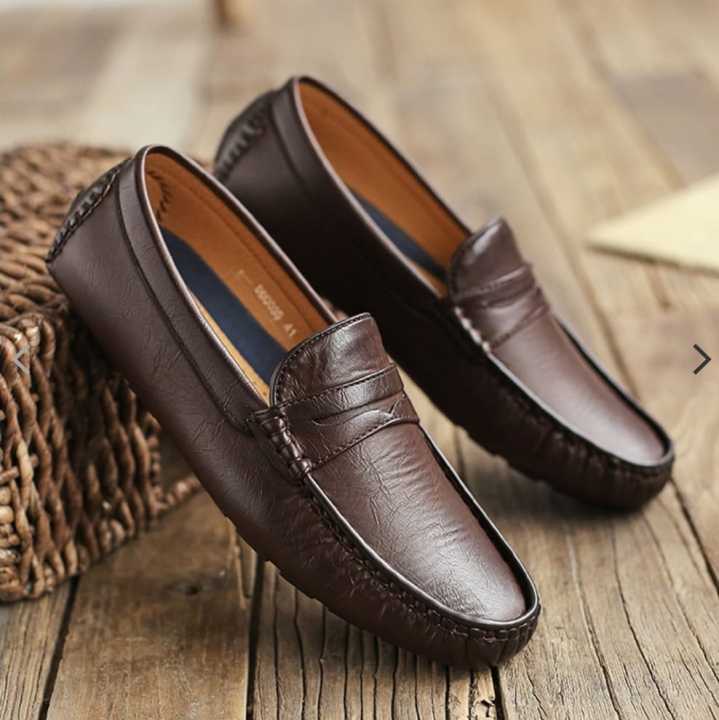 New%20Brown%20Color%20Artificial%20Leather%20Loafer%20Shoes%20for%20Men%20Eid%20Collection%20-%20Image%202