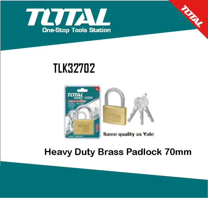 TOTAL%20%20Brass%20Padlock%2070mm%20(Heavy%20Duty)%20TLK32702%20-%20Image%203