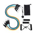 Resistance Bands Set with Handles Door Anchor Ankle Straps Exercise Bands for Men Women Resistance Training Home Gym Workouts.