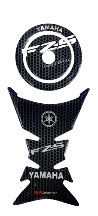 YAMAHA%20FZ-S%20Fuel%20Tank%20Pad%20Sticker%20For%20Motorcycle.%20Full%20Black%20-%20Image%202