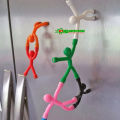2 pcs x Q Man Refrigerator Magnet Flexible Rubber Person Shape Fridge Magnets Magnetic Toys. 