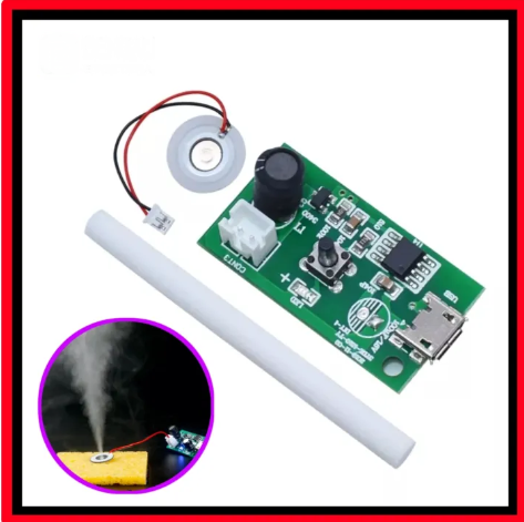 USB Mini Humidifier DIY Kits Mist Maker and Driver Circuit Board Fogger ...
