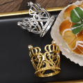 1/5Pcs Mini Crown Cake Decoration Crowns Cake Topper for Children Hair Ornaments Wedding Birthday Party Accessory.