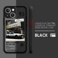 【Mascaraara】Japan Anime Initial D Phone Case for Apple iPhone 14 Plus 15 Pro Max 11 Pro 13 12 Mini XR 8 SE 7 XS MAX Shockproof Cover. 