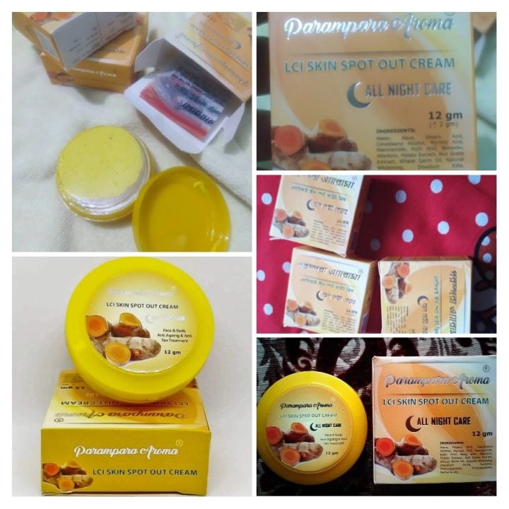 3pcs PARAMPARA (LCI) Spot Out Night Cream