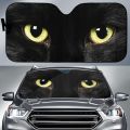 Sunshades Reflector Anti UV Protector Evil Eyes Custom Car Sunshade Auto Sunshade Universal Sun Shade Summer 2022-black.