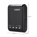 Andoer WS-25 Mini Digital Slave Flash Lamp Portable On-Camera Flash GN18 for Canon Nikon Pentax Sony a7 nex6 HX50 A99 Camera.