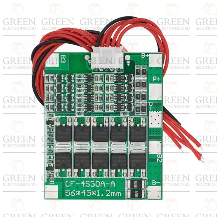 BMS%20Battery%20Protection%20Board%204S%2030A%2014.8V%2018650%20AA%20AAA%20Lipo%20Li-ion%20Lithium%20Battery%20BMS%20Charger%20Protection%20Module%20Board%20Circuit%20-%20Image%203
