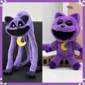 Smiling Critters monster catnap Plush Toy Cat Nap Dogday And Catnap Catnat Scary Animals Purple Cat Doll Soft Stuffed PillowToy. 