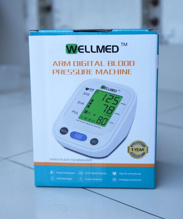 Wellmed%20Arm%20Digital%20Blood%20Pressure%20Monitor%20Home%20Health%20Care%20Medical%20Device%20for%20Adults%20-%20Image%202