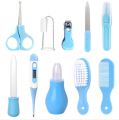 10pcs / set Baby Care Products Newborn Nail Set Nail Clipper Scissors Comb Hair Brushes Kit Kids Nail Clippers Kit 10pcs. 