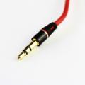 Red 3.5mm Male to Female Headphone Extension Cable 3.5mm Aux Cable Audio Extender Cord for Computer. 