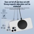 20W Magnetic Wireless Charger Pad Stand for iPhone 14 13 12 Pro Max 11 Airpods Macsafe Phone Chargers Fast Charging Dock Station. 