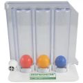 Respirometer Breathing Exerciser3 Balls Breathing Trainer Vital Capacity Exerciser Spirometer Breathing Respiratory Exerciser Lung Function Training Instrument.